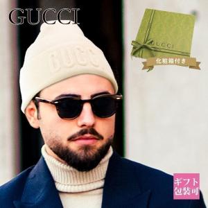 グッチ ニット帽 メンズ 正規品 GUCCI 帽子 エンブロイダリー付き ウール キャップ 764541 4GAHF クリスマスプレゼント 彼氏｜le-premier