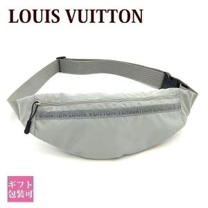 ルイヴィトンフォンダシオン バッグ レディース 正規品 LOUIS VUITTON ロゴ ベルトバッ...