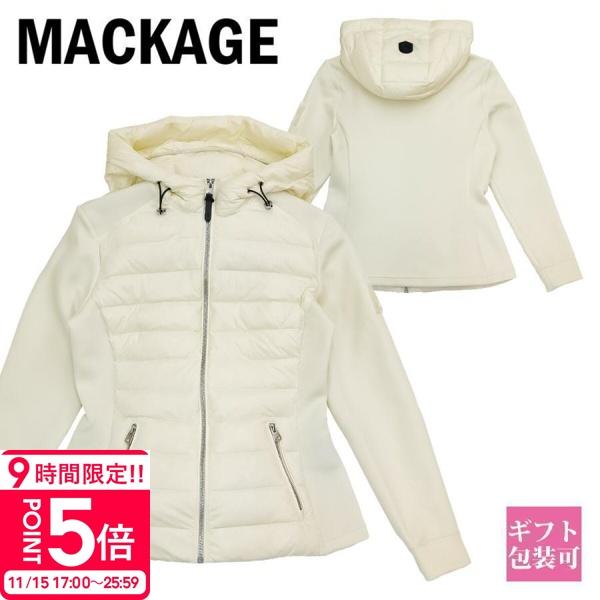 マッカージュ ダウンジャケット レディース MACKAGE ダウンジャケット レディース フード付き...