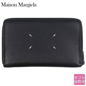 メゾンマルジェラ ステッチ クラ ッチバッグ メンズ ブラック SA1