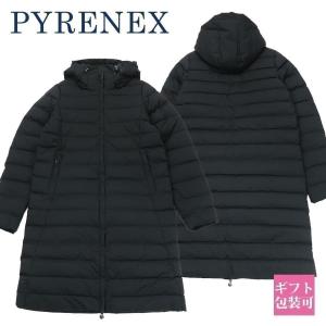 ピレネックス ダウン レディース PYRENEX アウター ダウン ジャケット コート レディース スプートニック ソフト コート HWS006 BLACK 0009｜le-premier