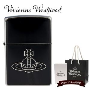 zippo ライター ヴィヴィアンウエストウッド 正規品 Vivienne Westwood ライター ジッポ ENAMEL ORB ZIPPOライター ブラック 12180023｜le-premier