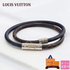 LOUIS VUITTON ブレスレット モノグラム エクリプス 正規品 マカサー ブラスレ・キープイット M8154E ギフト プレゼント 2024｜le-premier