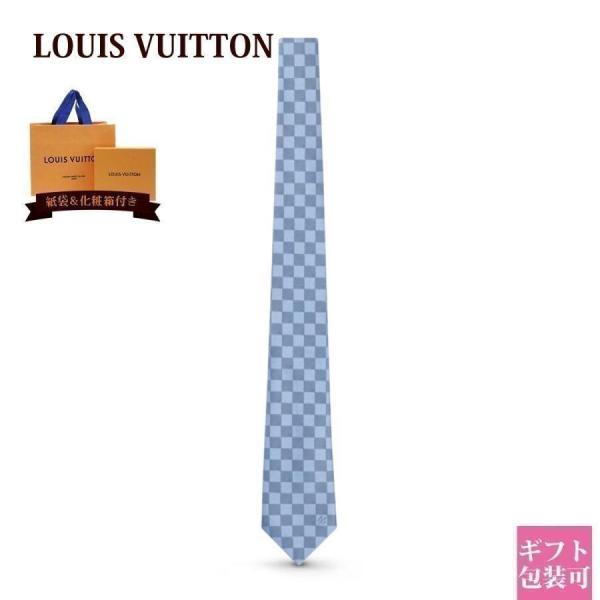 ルイヴィトン ダミエ メンズ ネクタイ LOUIS VUITTON ネクタイ メンズ ネクタイ・ダミ...