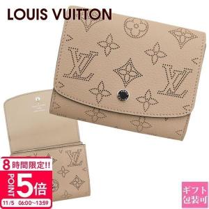 LOUIS VUITTON ルイヴィトン 二つ折り財布 レディース マヒナ
