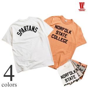 ウエアハウス WAREHOUSE 半袖Tシャツ Lot 4601 NORFOLK プリントTシャツ