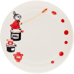 山加商店 MOOMIN (ムーミン) 「 ジャム 」 プレート 皿 リトルミイ柄 直径約13cm ムーミン グッズ 北欧 母の日 プレゼント 食｜lea815033