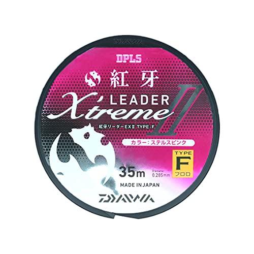 ダイワ(DAIWA) 紅牙リーダーEX2 タイプF (フロロ) ステルスピンク 2号-35m