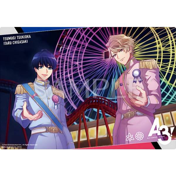 【月岡紬&amp;茅ヶ崎至】 A3! クリアビジュアルポスター2