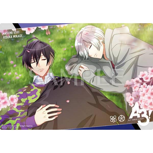 【碓氷真澄&amp;御影密】 A3! クリアビジュアルポスター2