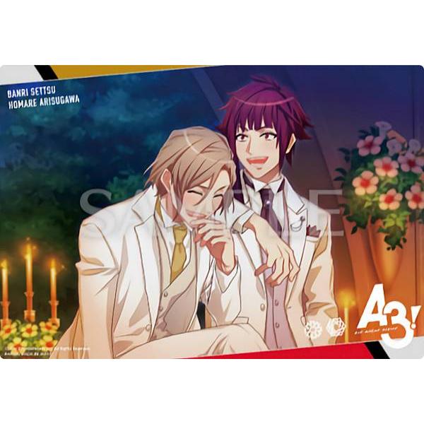 【摂津万里&amp;有栖川誉】 A3! クリアビジュアルポスター2