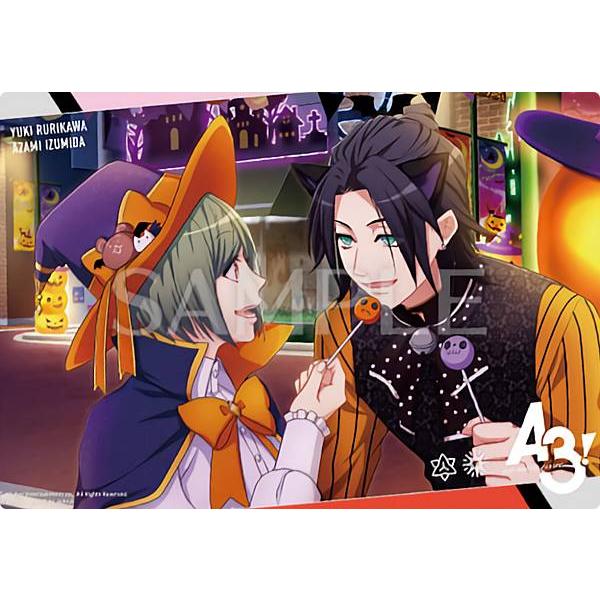 【瑠璃川幸&amp;泉田莇】 A3! クリアビジュアルポスター2