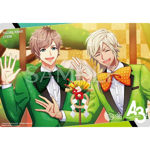 【皆木綴&amp;シトロン】 A3! クリアビジュアルポスター2