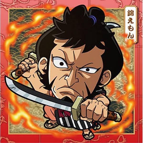 【No.11 錦えもん  (N ノーマル) 】 にふぉるめーしょん ワンピース大海賊シールウエハース