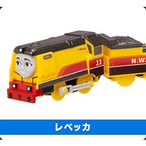【レベッカ】カプセルプラレール きかんしゃトーマス ともだち図鑑 ティドマス機関庫とソドー島のなかまたち編