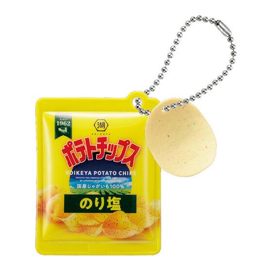 【ポテトチップス のり塩】湖池屋 シャカシャカチャーム３