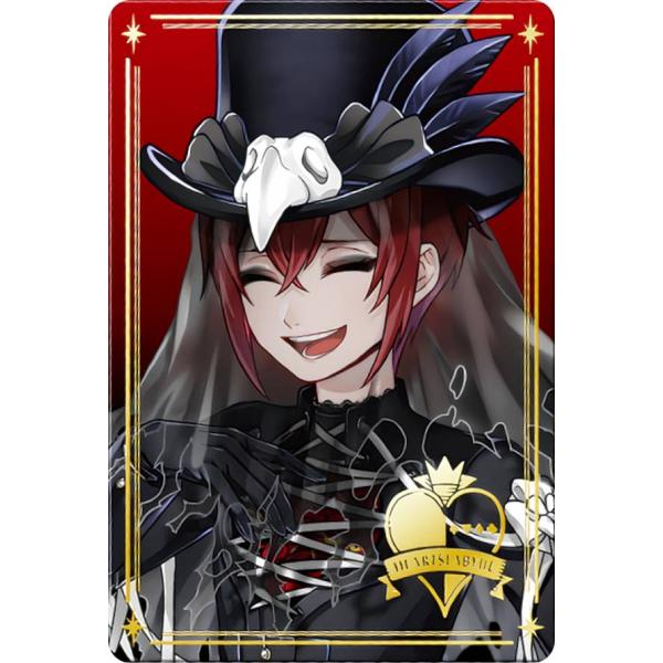 【[金色箔押しver.] No.24 リドル・ローズハート/ハーツラビュル寮 (キャラクターカード)...