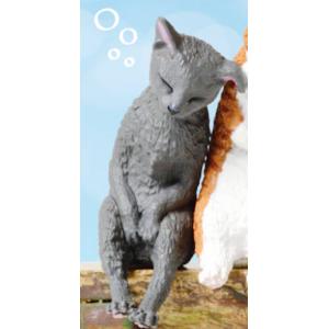 【ロシアンブルー】 いっしょにねんね にゃんこ