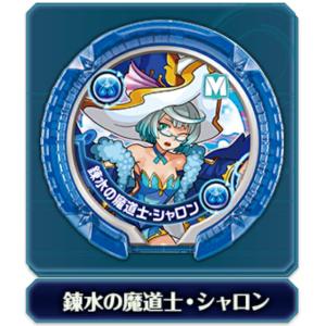 【錬水の魔道士・シャロン  モンスターレア】 パズドラ モンスターメモリー 第3弾