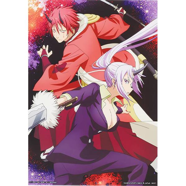 【F賞 ベニマル＆シオン (クリアポスター サイズ：A4) 】 一番くじ 転生したらスライムだった件...