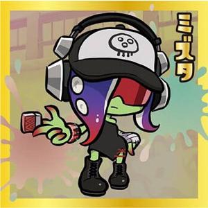【SN2-26 ミズタ (レア) 】スプラトゥーン3 陣取大戦ナワバトラー シールウエハースvol.2