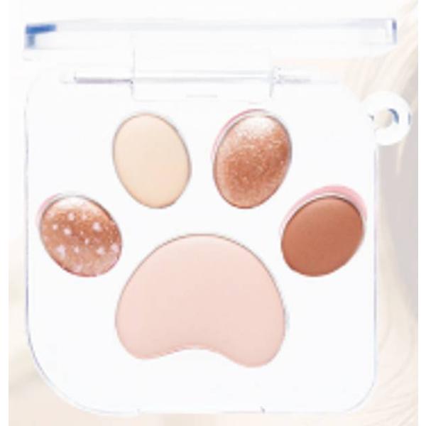 【07.ひとみしり】MilleFee ミャオパウズアイシャドウパレット ミニチュアキーホルダー Vo...