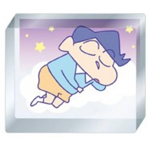 【風間くん(おやすみ)】クレヨンしんちゃん アクリルブロック