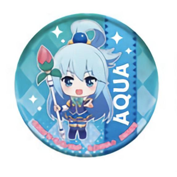 【C賞 アクアA (缶バッジ) 】 映画 この素晴らしい世界に祝福を！紅伝説 劇場版あそーと