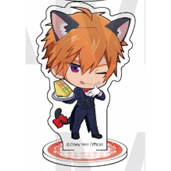 【ベルゼブブ】 Obey Me!×mixx garden 黒猫執事喫茶 トレーディングミニキャラアク...