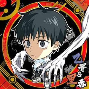 8.乙骨＆里香(1) ( レア) 】 劇場版 呪術廻戦 0 ラバリエーション 