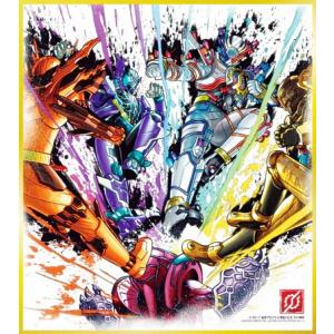 E賞 仮面ライダー鎧武(メタリック色紙)】一番くじ 仮面ライダーギーツ