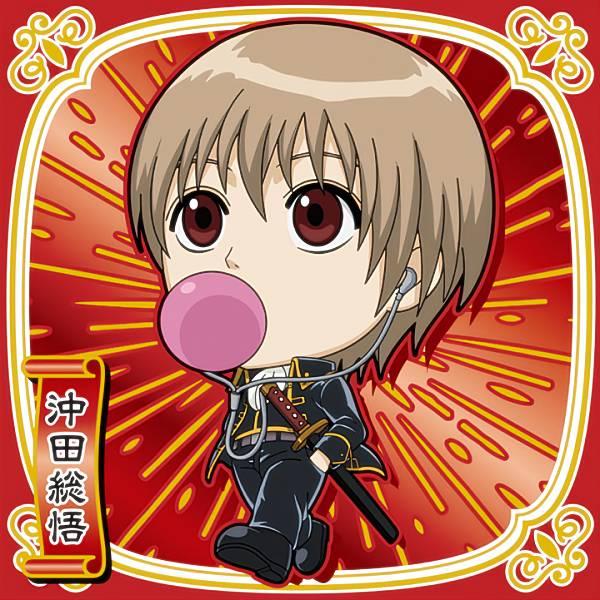 【銀魂2-7 沖田総悟 (R レア) 】 にふぉるめーしょん 銀魂シールウエハース2