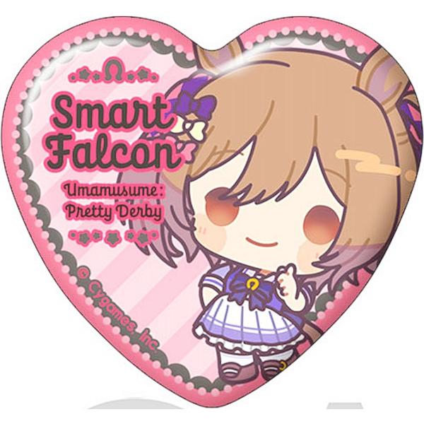 【スマートファルコン】 ウマ娘 プリティーダービー ハート型キャラバッジコレクション Vol.5