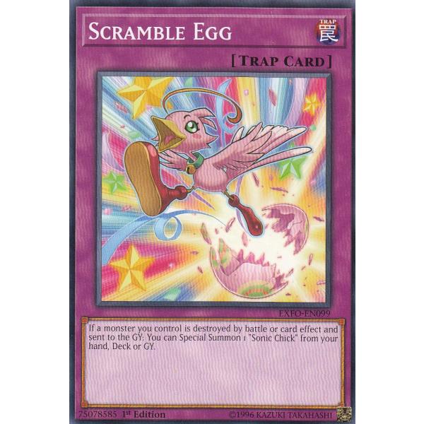 【unlimited】遊戯王 EXFO-EN099 スクランブル・エッグ Scramble Egg(...