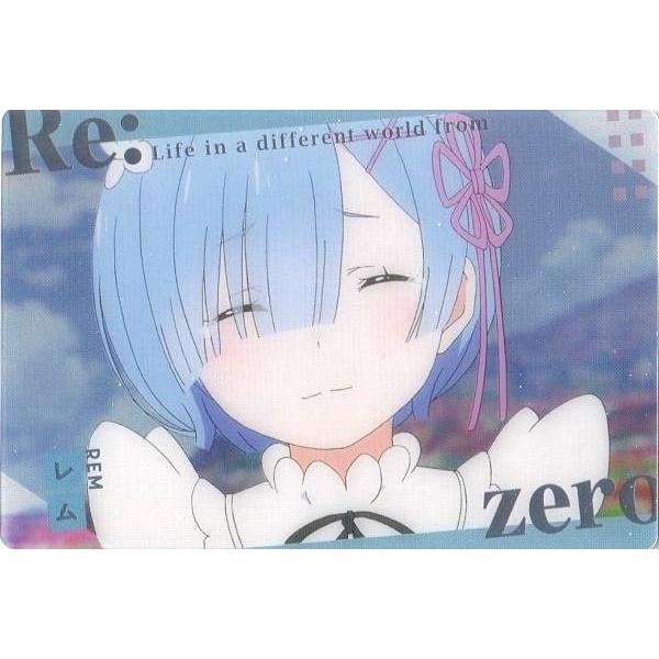 【03.レム (キャラクターカード) 】 Re:ゼロから始める異世界生活 ウエハース Vol.3