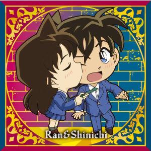 箔押し仕様] 江戸川コナン＆怪盗キッド (シークレット) 】ブックマーク