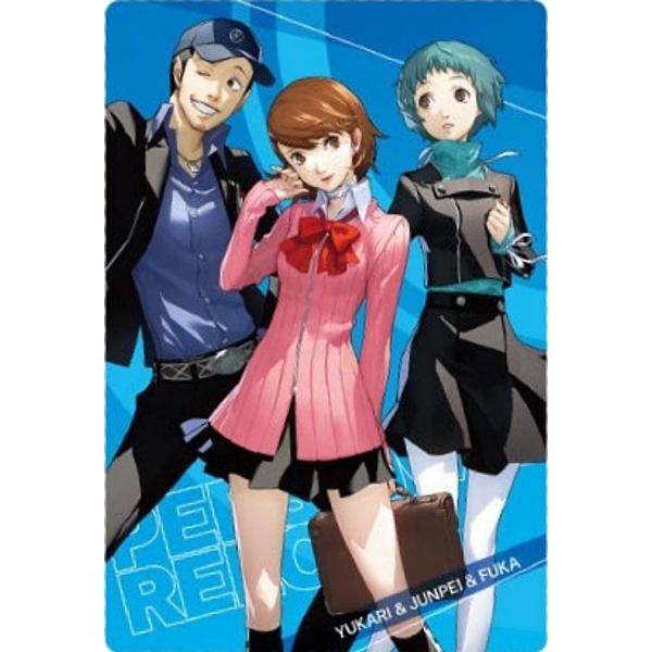 【02.岳羽ゆかり＆伊織順平＆山岸風花 (キャラクターカード/P3R)】ペルソナシリーズ ウエハース...