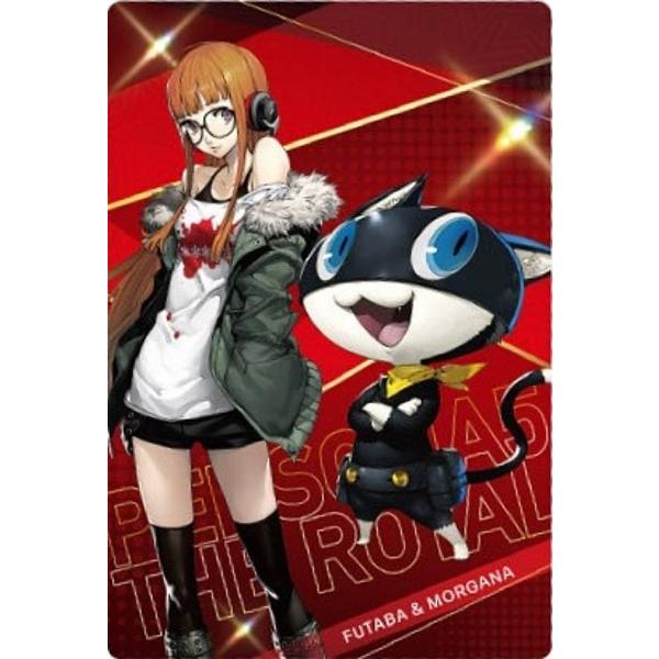 【17.佐倉双葉＆モルガナ (キャラクターカード/P5R)】ペルソナシリーズ ウエハース2 〜P3R...