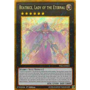 遊戯王 PGL3-EN021 永遠の淑女 ベアトリーチェ(英語版 1st Edition ゴールドシ...