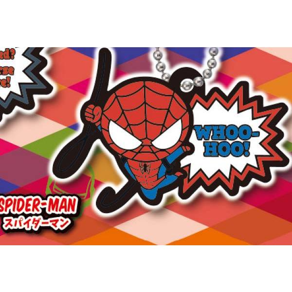 【スパイダーマン】 MARVEL CHARACTER MINI HEROES ラバーマスコット