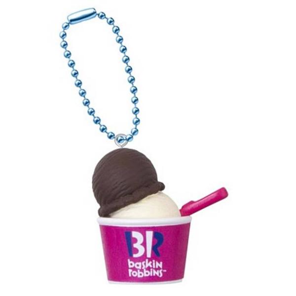 【チョコレート＆バニラ（ダブルカップ）】サーティワン アイスクリーム マスコットつきグミ ※マスコッ...