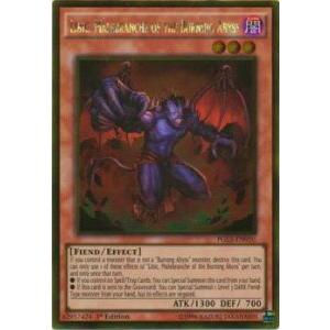 遊戯王 PGL3-EN051 彼岸の悪鬼 ハロウハウンド(英語版 1st Edition ゴールドレ...