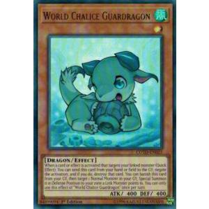 遊戯王 COTD-EN021 World Chalice Guardragon 星杯の守護竜(英語版...