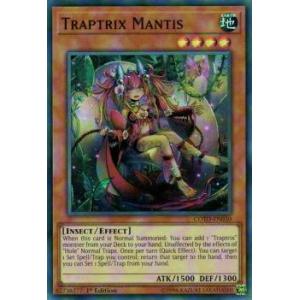 遊戯王 COTD-EN030 Traptrix Mantis ランカの蟲惑魔(英語版 1st Edi...