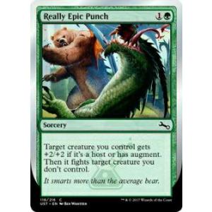 マジックザギャザリング英語版 MTG UST EN 118 Really Epic Punch 本当...