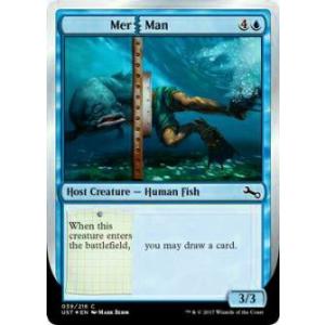 マジックザギャザリング英語版 MTG UST EN 039 Mer Man 魚人(英語版コモン) U...