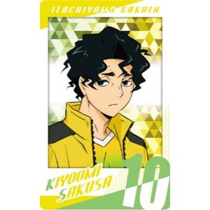 及川徹】ハイキュー!! 切り絵シリーズ 箔押し和紙缶バッジ : トレカ