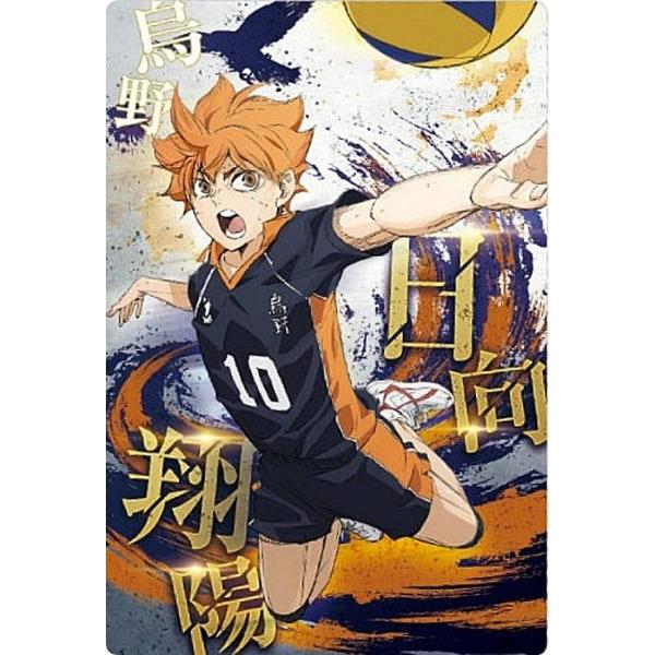 【No.01 日向翔陽 (キャラクターカード) 】劇場版ハイキュー!! ゴミ捨て場の決戦 ウエハース