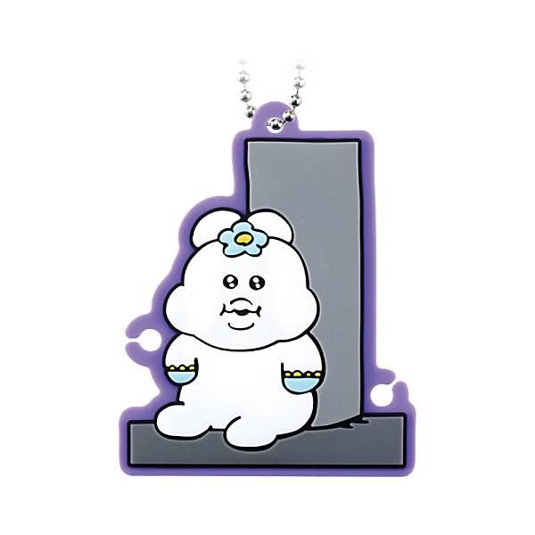 【柱】んぽちゃむ ラバーコードホルダー