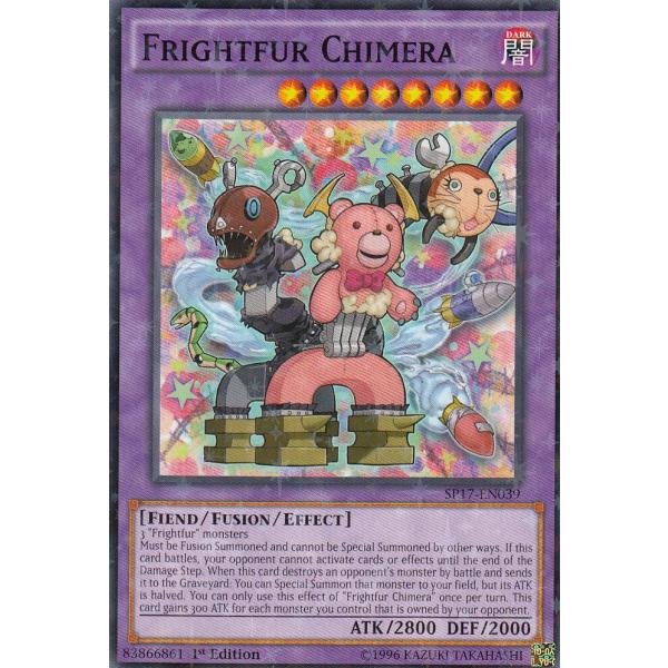 遊戯王 SP17-EN039 デストーイ・マッド・キマイラ Frightfur Chimera(英語...